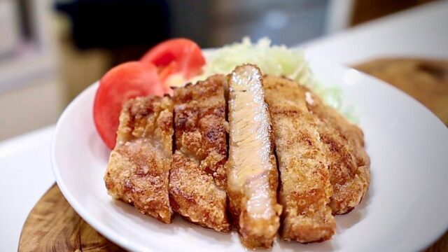 パン粉なし片栗粉とんかつ（アイキャッチ）